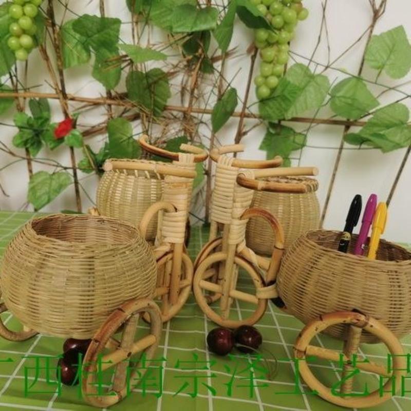 手工竹制品竹籃子收納筐水果籃創(chuàng)意籃子家用點心竹編籃子竹篩簸箕創(chuàng)意